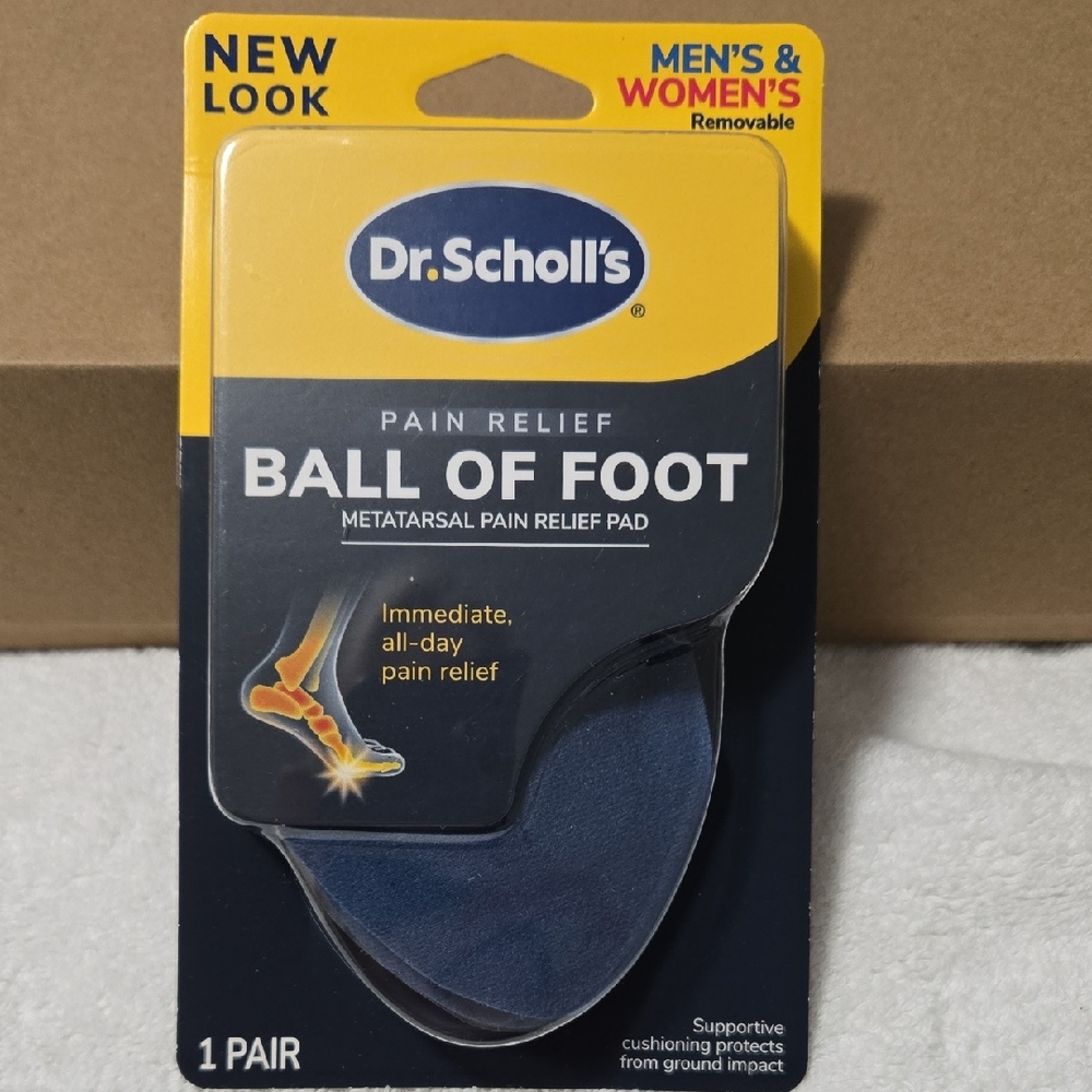 NIB Dr. Scholl's Ball of Foot Pain Relief Pads - PAIR